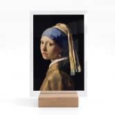 Tischaufsteller Vermeer - Das Mädchen mit dem Perlenohrgehänge 
