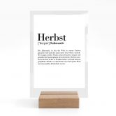 Tischaufsteller Grammatik - Herbst 