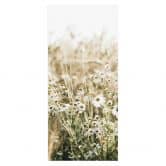 Türfolie Sommerwiese mit Kamille - Annie - Selbstklebende Türdeko 