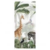 Jungle Jive door film - Kikki Belle - Self-adhesive door decoration 