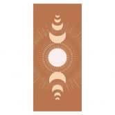 Door foil moon cycles sun and moon in harmony - KsanaKalpa - Self-adhesive door decoration 