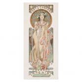 Moët and Chandon Dry Imperial door film - Mucha - Self-adhesive door decoration 