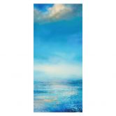 Door foil Endless expanse in blue - Schmucker 