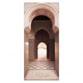 Door foil Oriental gate with mosaics - Sisi & Seb - Self-adhesive door decoration 