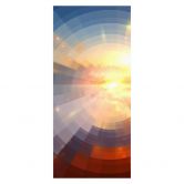 Door foil sunset in mosaic 