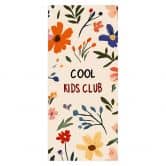 Türfolie Kinderzimmer - Cool Kids Club Bunte Blumen - Treechild 