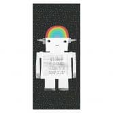 Door foil rainbow robot Sleep Laugh Create - Treechild 