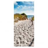 Way to the Beach door film 