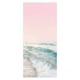 Door film Pink sky over the sea - Sisi & Seb - Self-adhesive door decoration 