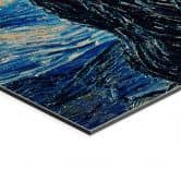 Wandbild van Gogh - Sternennacht 1889 - Alu-Dibond 