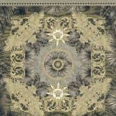 Versace Home Vliestapete Dschungel Braun Gold Luxus Mustertapete Tapete Palmen Blätter 