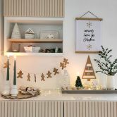 Holzdeko Weihnachten - Lebkuchenmann MDF Natur (10-teilig) - je 8x10 cm 