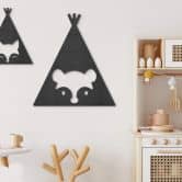 MDF Decoratie Tipi - Beer 