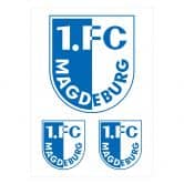 Sticker Mural FC Magdeburg Logo - 48x70 cm 