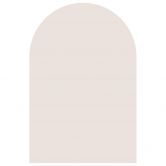 Wall Sticker Rund bue bred - Beige 