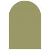 Wandtattoo Rundbogen breit - Khaki 