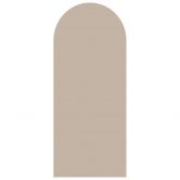 Wandtattoo Rundbogen schmal Taupe 