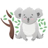 Wandtattoo Fröhlicher Koala 