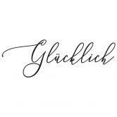 Wandtattoo Glücklich 