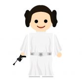 Wandtattoo Gomes - Princess Leia Spielzeug 