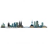 Wandtattoo Skyline Mein Köln 02 