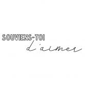 Wandtattoo Souviens-toi d'aimer 