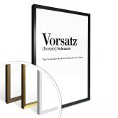 Poster Grammatik - Vorsatz 