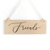 Holzschild Friends 