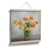 Poster Disher - Mohnblumen im Glas 