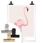 Poster Pink Beauty - Flamingo 