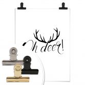 Poster Oh deer 