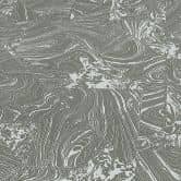 PVC-freie grafische Vliestapete mit Marmoroptik und Metallic-Effekt in grau 