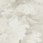 Vliestapete, Blumenmotivtapete Aurora helltaupe 