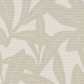 Vliestapete, Blumenmotivtapete La Terrasse taupe, creme 