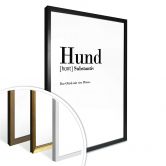 Poster Grammatik - Hund 