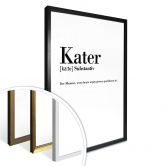 Poster Grammatik - Kater  
