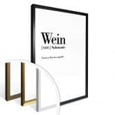 Poster Grammatik - Wein 