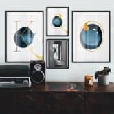 Poster – Een Gouden letter K 