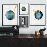 Poster – Een Gouden letter Z 