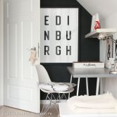 Poster - Typographie Edinburgh 