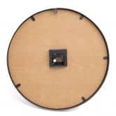 Horloge murale MDF industrielle avec grands chiffres gris Ø50cm 