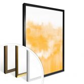 Poster Nouveauprints - Watercolour Brush Strokes (gelb) 
