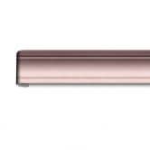 Bordüre in Rosa mit Streifen für Wohnzimmer, Schlafzimmer 5,00 x 0,088 m 