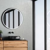 Non-woven tapet med skinnende glans i grå, beige betonlook 