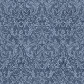Non-woven wallpaper Ornamental Ornamental Classic matt in blue  