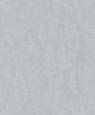 Non-woven wallpaper concrete look metal look modern glossy in silver  