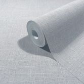 Vliestapete Textil, Struktur Uni Modern matt in Blau Weiß 