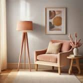 Vliestapete Putzstruktur Uni Modern in Rosa-Braun - Papis Loveday 