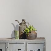 Vliestapete Betonoptik Uni Modern matt in Grau  