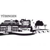 Wandtattoo Tübingen Skyline 